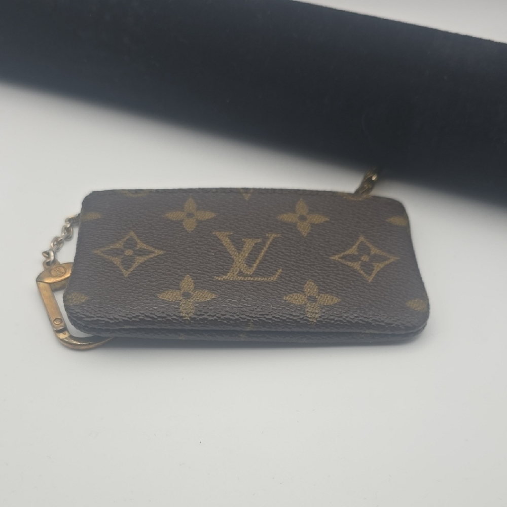 Louis Vuitton Signiture Brown Mono Pochette Cles Wallet Coin Purse (EUC)COA✨️ - Picture 5 of 8